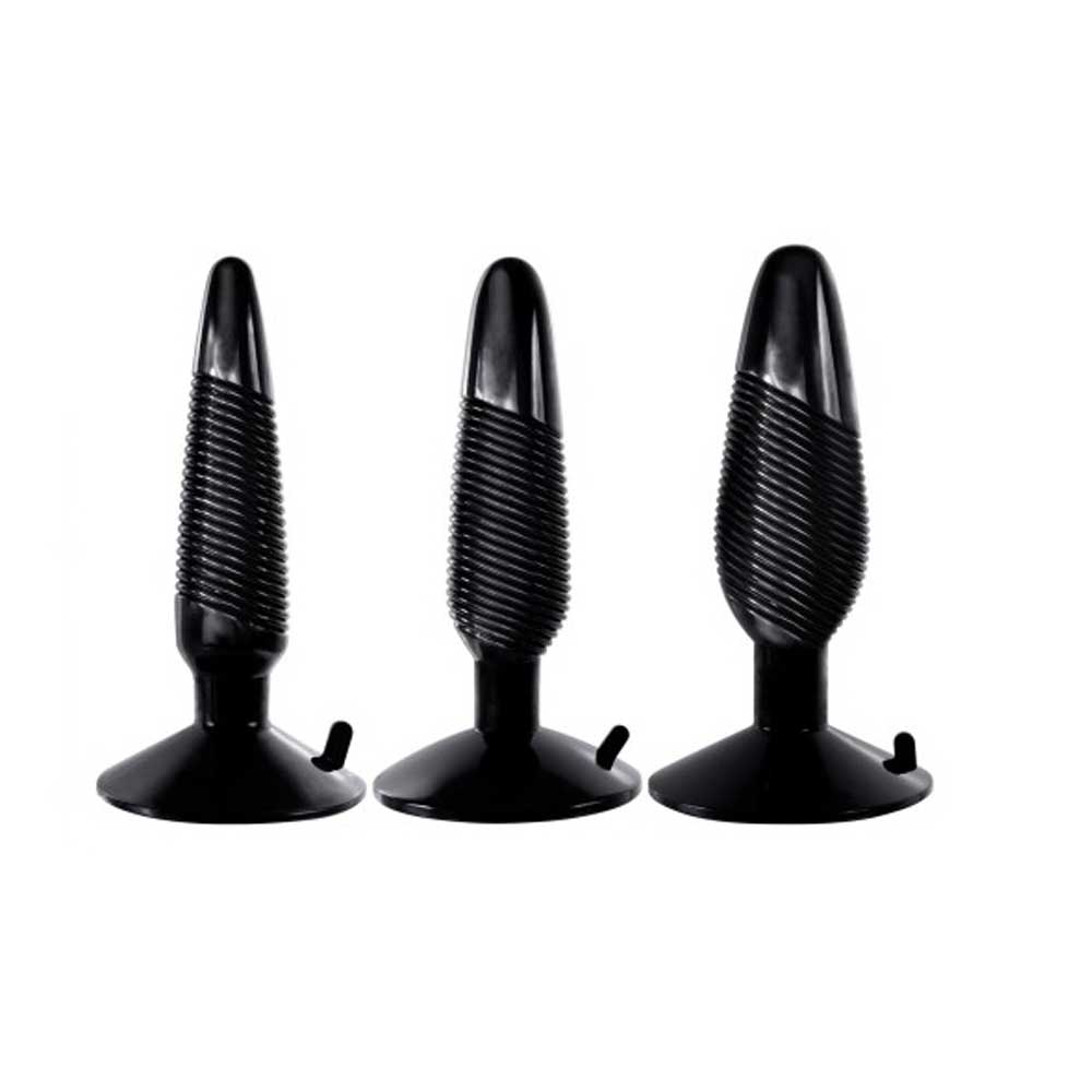 Xplorer - Set de dopuri anale, 3 bucăți