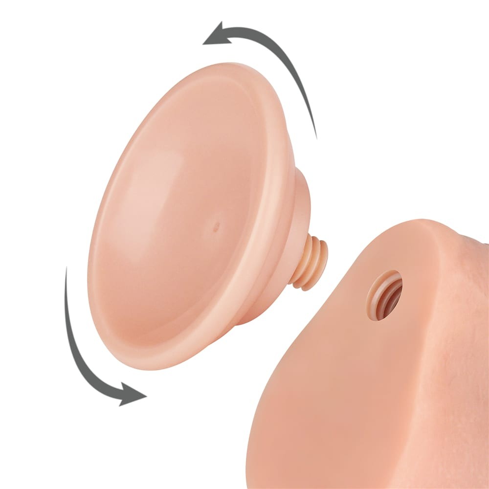 7'' Sliding Skin Dual Layer Dong Flesh - detaliu 6