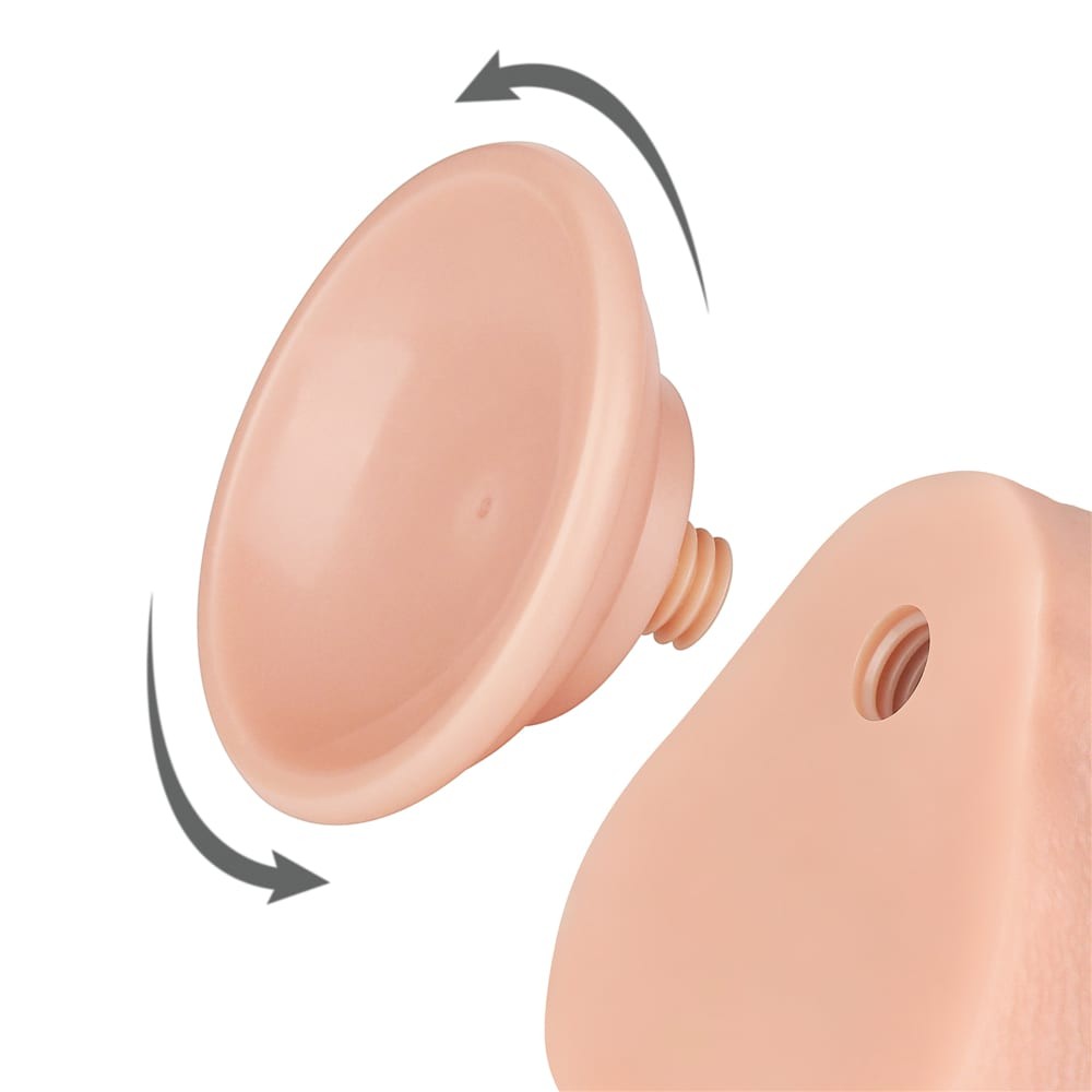 8.5'' Sliding Skin Dual Layer Dong Flesh I - detaliu 1