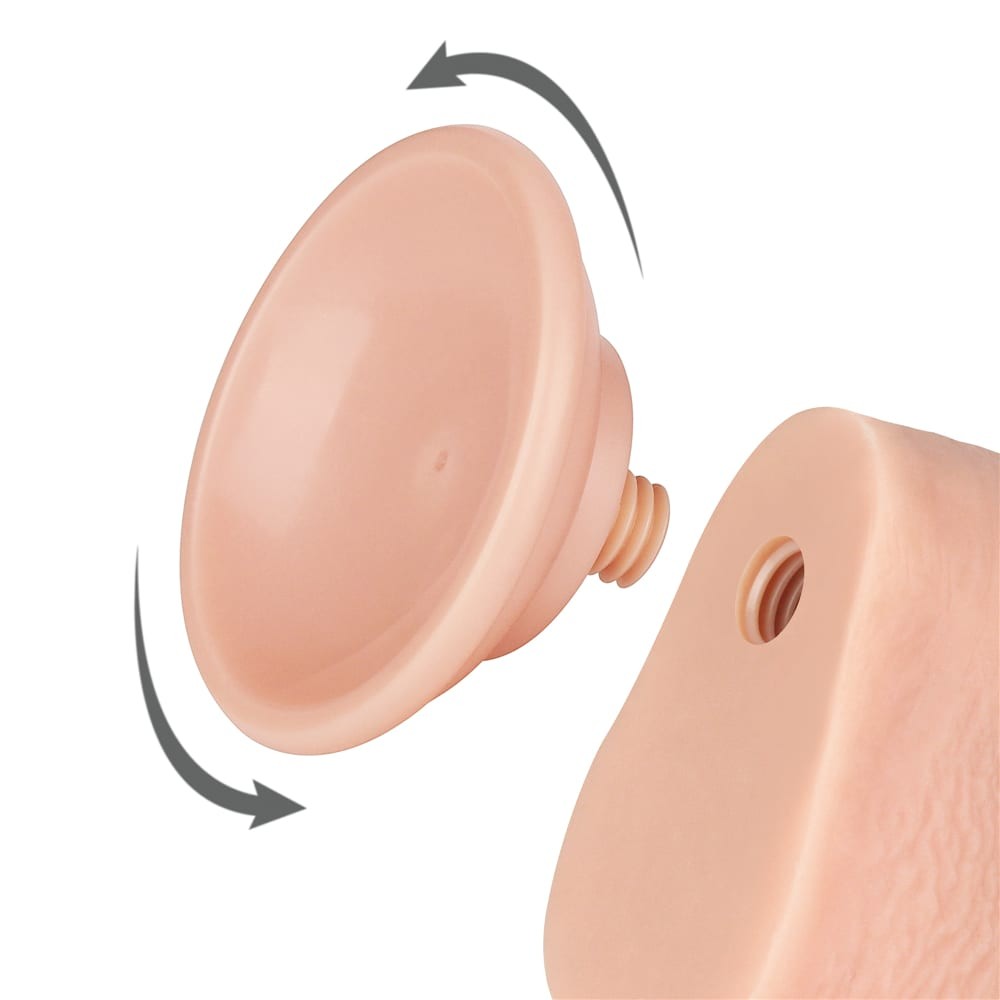 9'' Sliding Skin Dual Layer Dong Flesh - detaliu 1