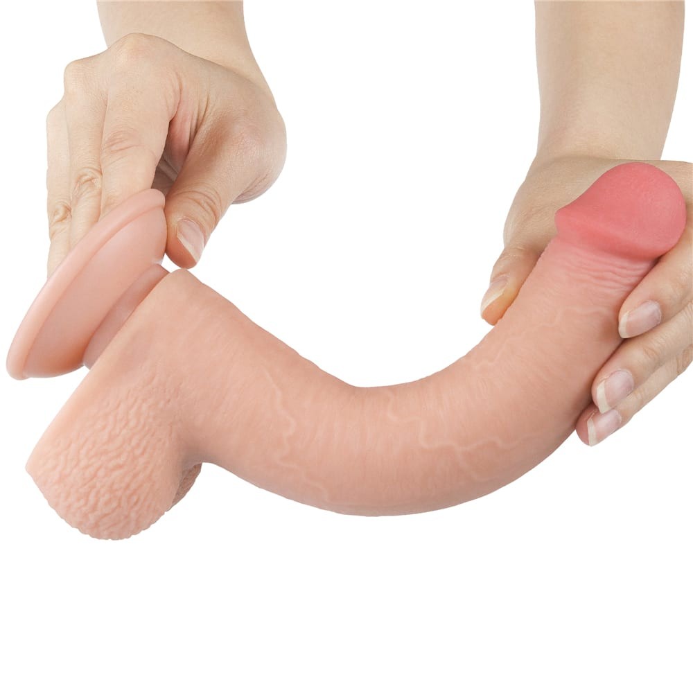 9'' Sliding Skin Dual Layer Dong Flesh - detaliu 5