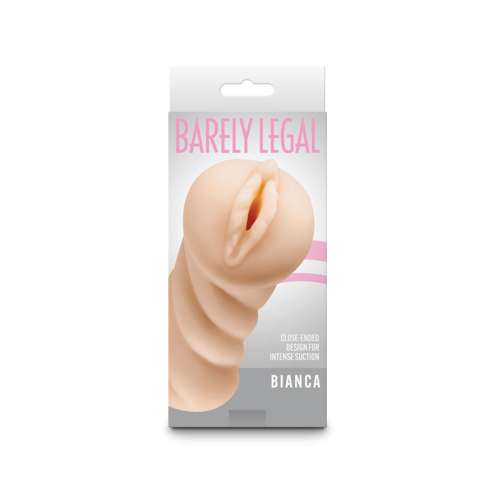 Barely Legal Bianca - Masturbator masculin, alb, 14 cm - detaliu 3