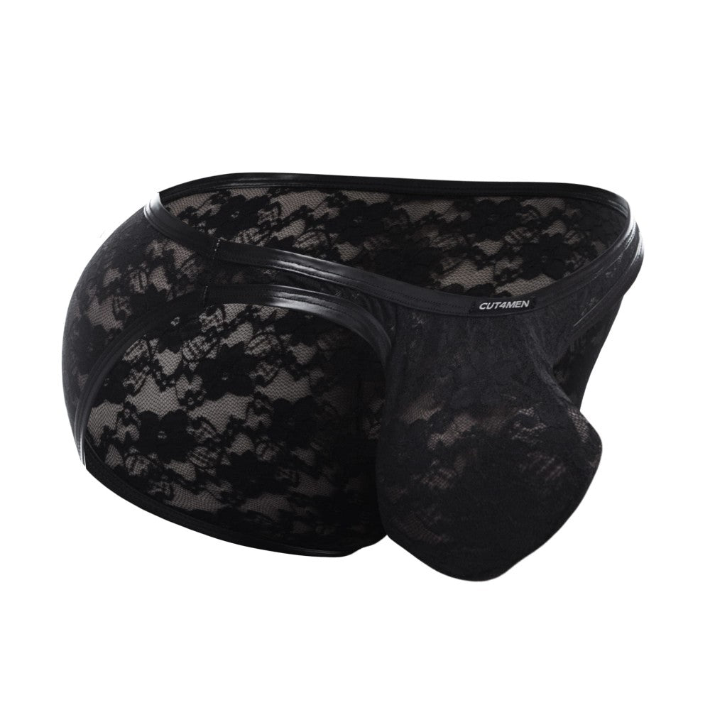 Bikini Bulge - Lenjerie sexy bărbați, negru, M - detaliu 3