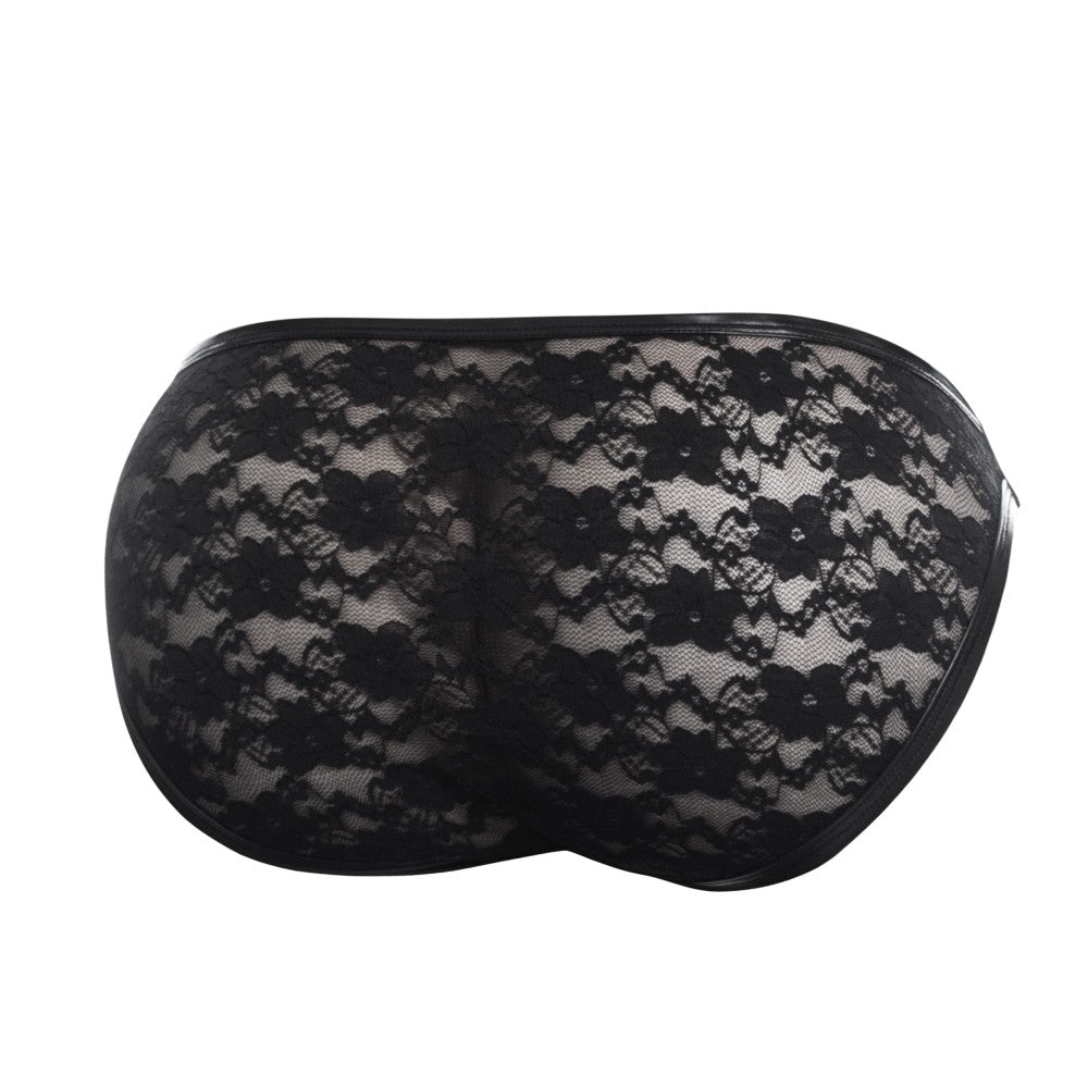 Bikini Bulge - Lenjerie sexy bărbați, negru, M - detaliu 4