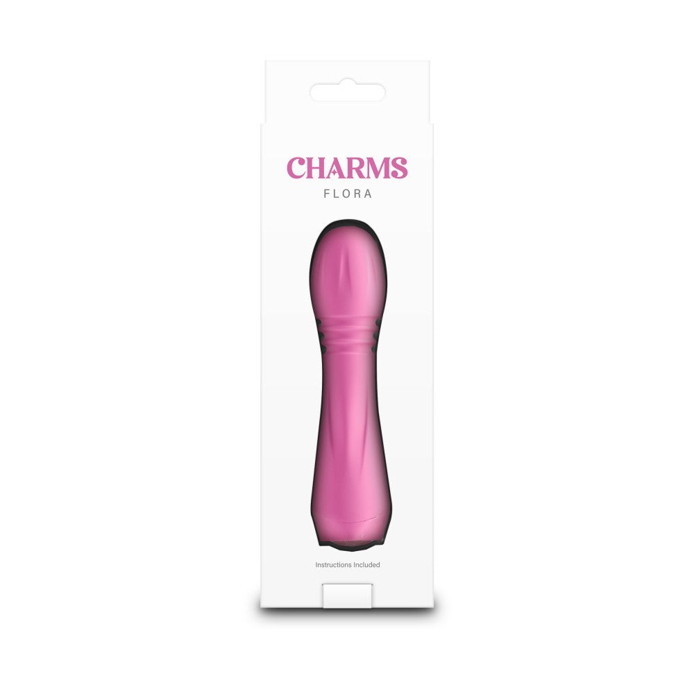 Charms Flora - Glonț vibrator, roz, 13.4 cm - detaliu 3