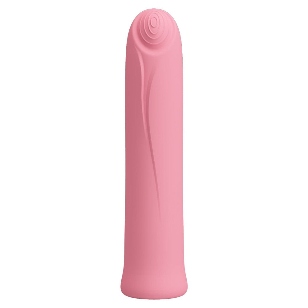 Curtis - Mini vibrator, roz, 10.3 cm - detaliu 1