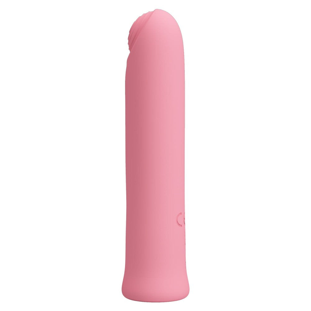 Curtis - Mini vibrator, roz, 10.3 cm - detaliu 3