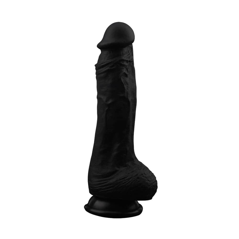 Gold Digger - Dildo realist, negru, 20.5 cm - detaliu 1