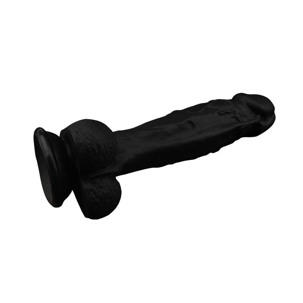 Gold Digger - Dildo realist, negru, 20.5 cm - detaliu 4