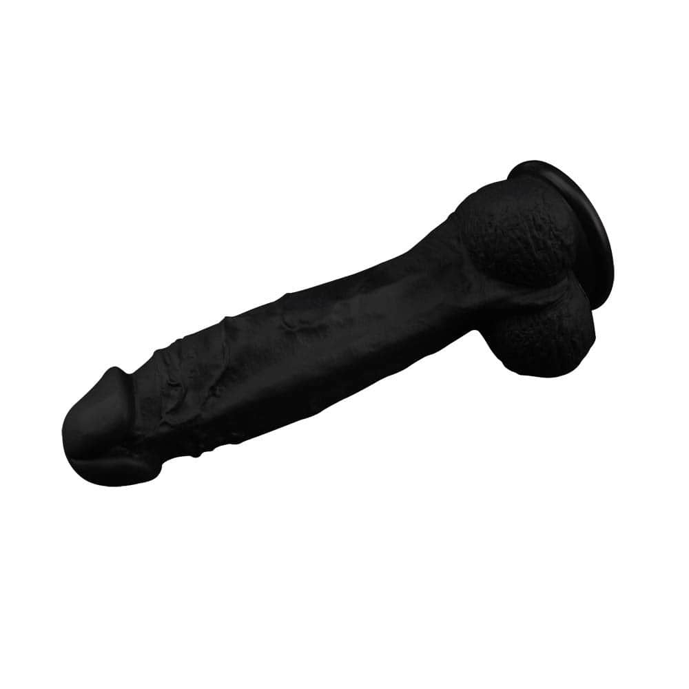 Gold Digger - Dildo realist, negru, 20.5 cm - detaliu 5