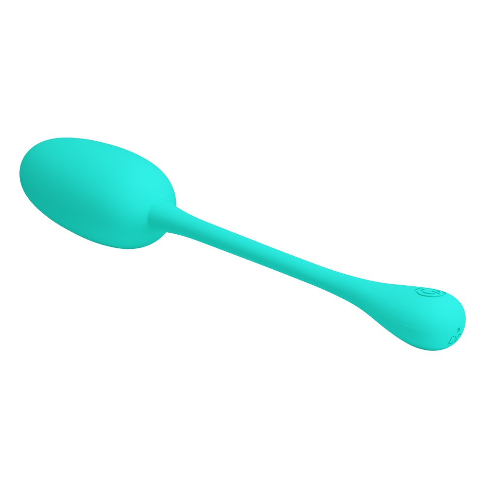 Knucker - Ou vibrator, verde, 18.6 cm - detaliu 9