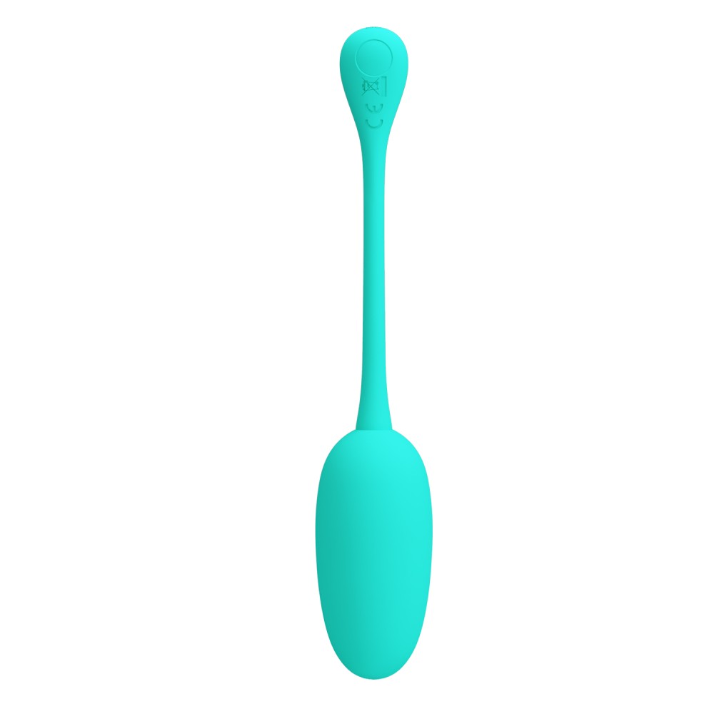 Knucker - Ou vibrator, verde, 18.6 cm - detaliu 5
