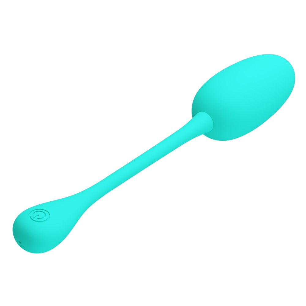 Knucker - Ou vibrator, verde, 18.6 cm - detaliu 6