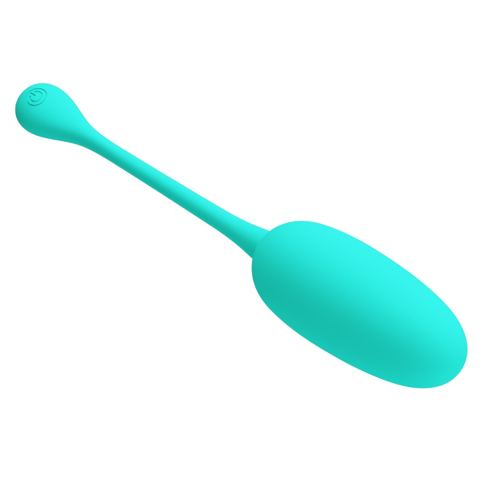 Knucker - Ou vibrator, verde, 18.6 cm - detaliu 7