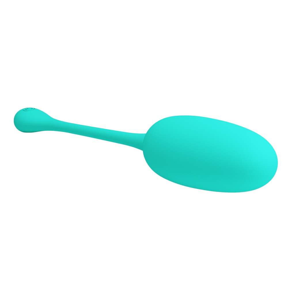 Knucker - Ou vibrator, verde, 18.6 cm - detaliu 8
