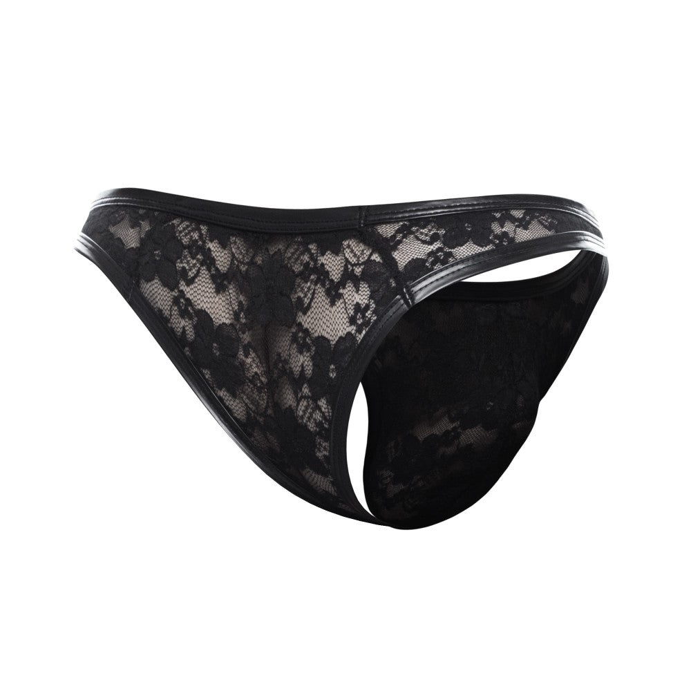 Lace - Tanga pentru bărbați, negru, L - detaliu 3