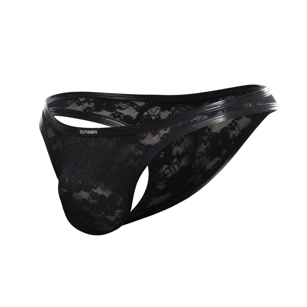 Lace - Tanga pentru bărbați, negru, XL - detaliu 2