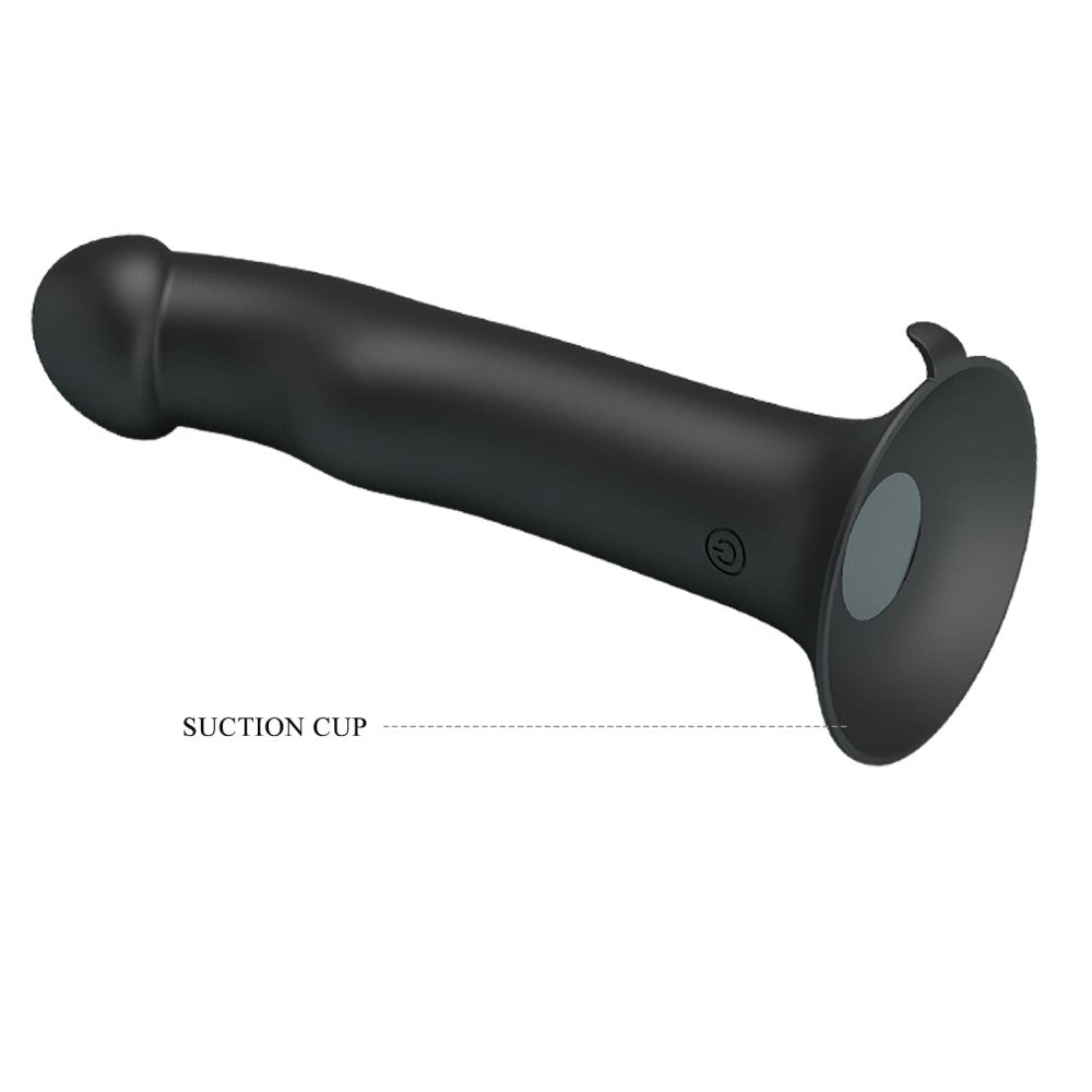 Murray - Vibrator realist, negru, 19 cm - detaliu 6