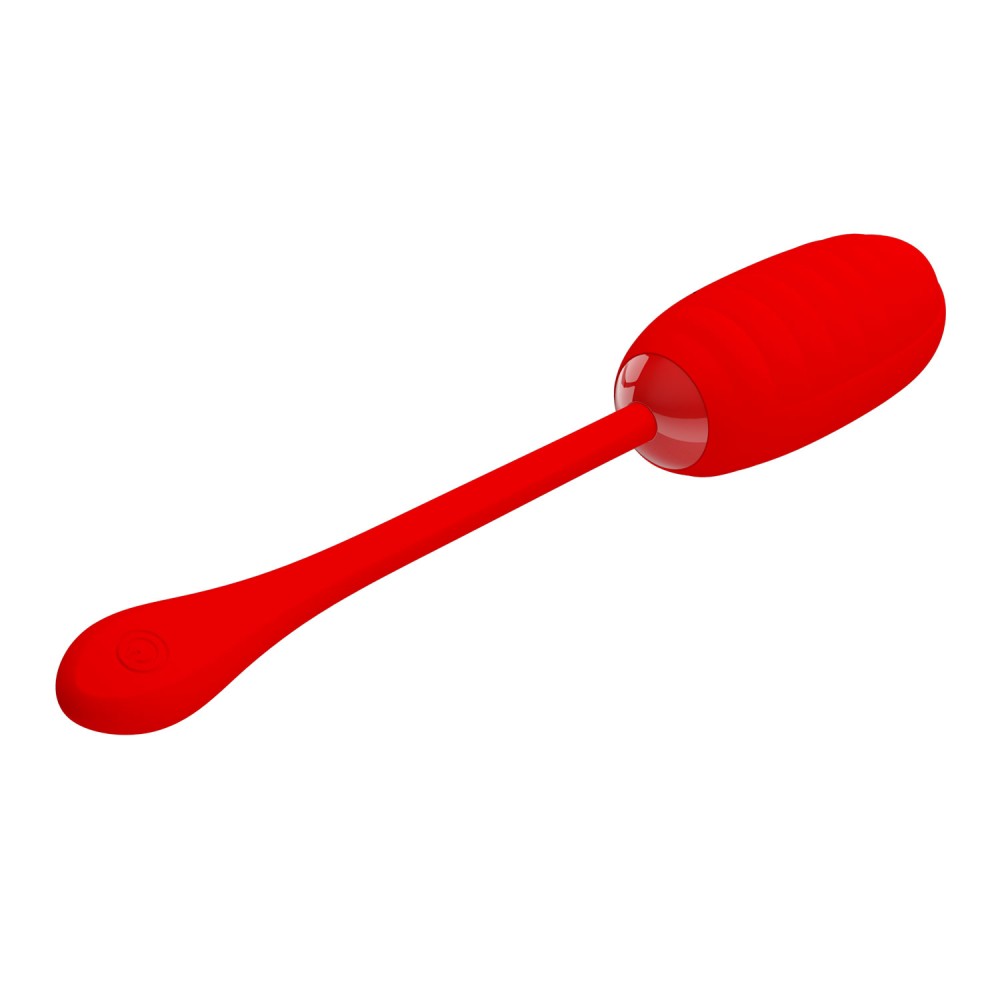 Pretty Love Kirk - Ou Vibrator Wireless, roșu, 19,7 cm - detaliu 9