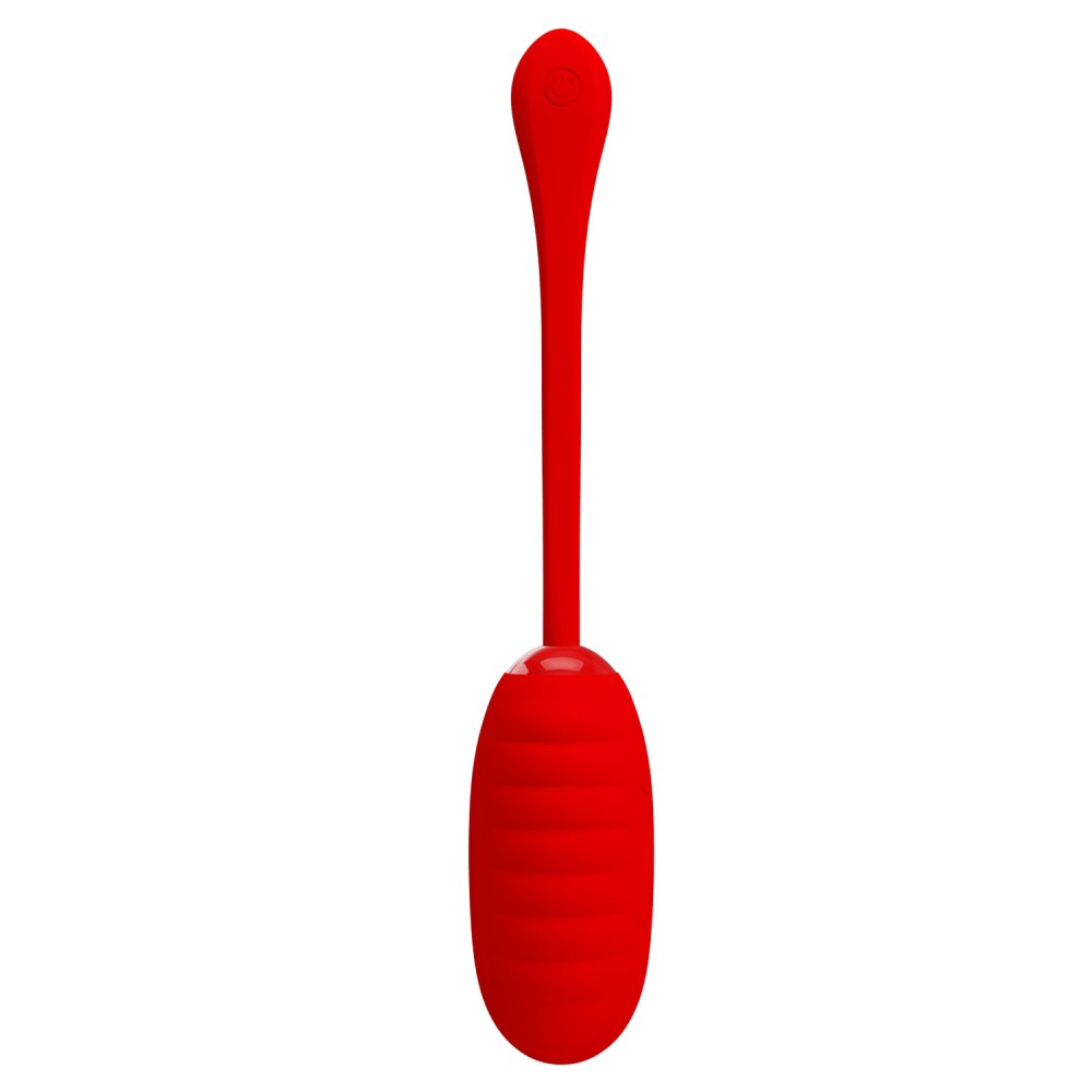 Pretty Love Kirk - Ou Vibrator Wireless, roșu, 19,7 cm - detaliu 5