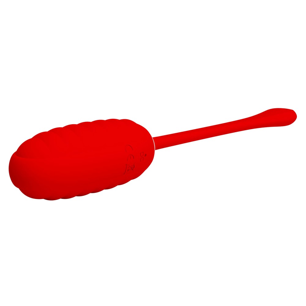 Pretty Love Kirk - Ou Vibrator Wireless, roșu, 19,7 cm - detaliu 6