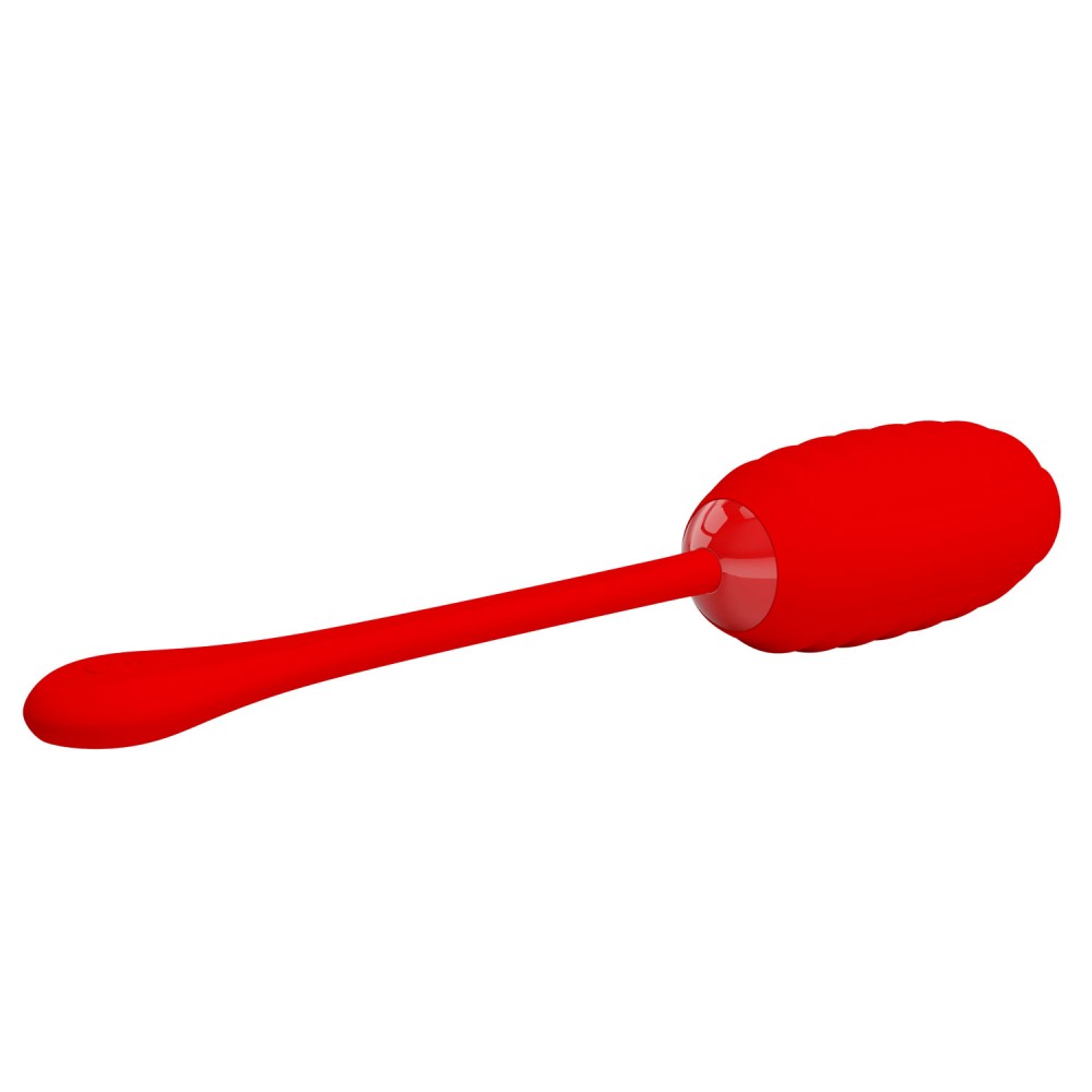 Pretty Love Kirk - Ou Vibrator Wireless, roșu, 19,7 cm - detaliu 7