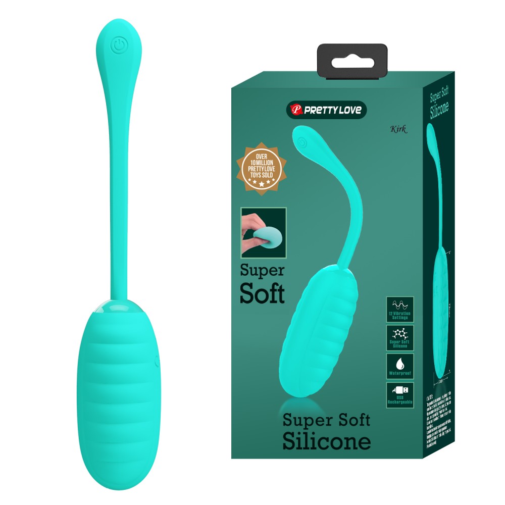 Pretty Love Kirk - Ou Vibrator Wireless, verde, 19,7 cm - detaliu 3