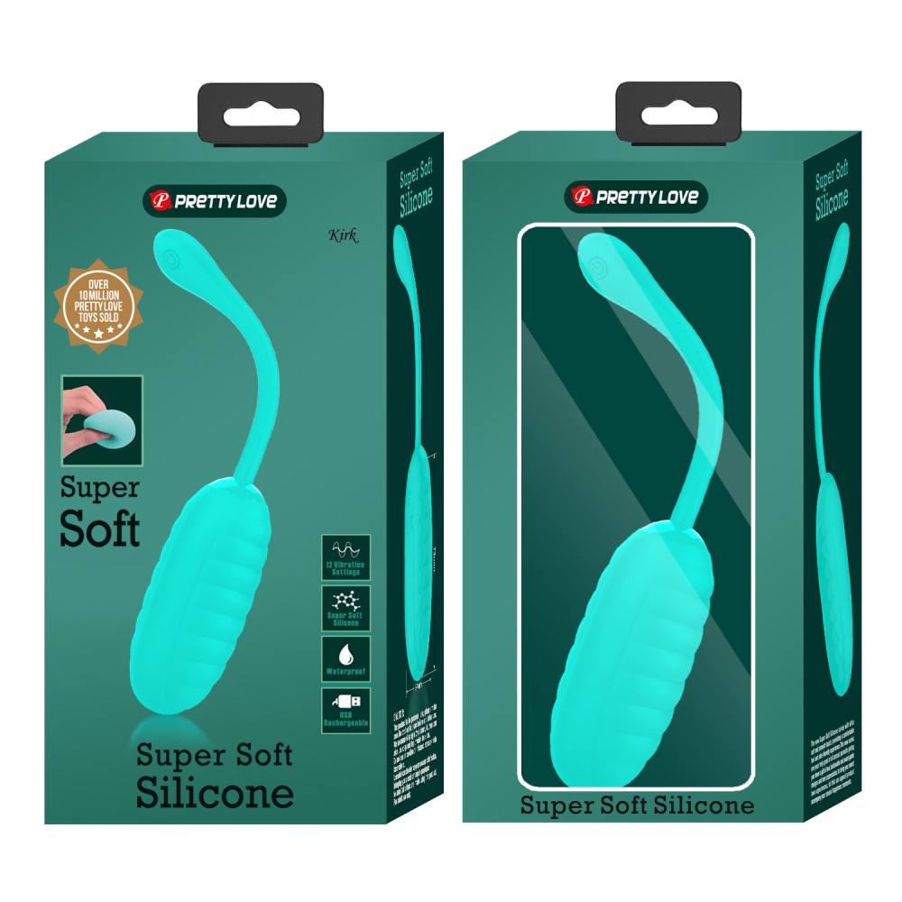 Pretty Love Kirk - Ou Vibrator Wireless, verde, 19,7 cm - detaliu 4