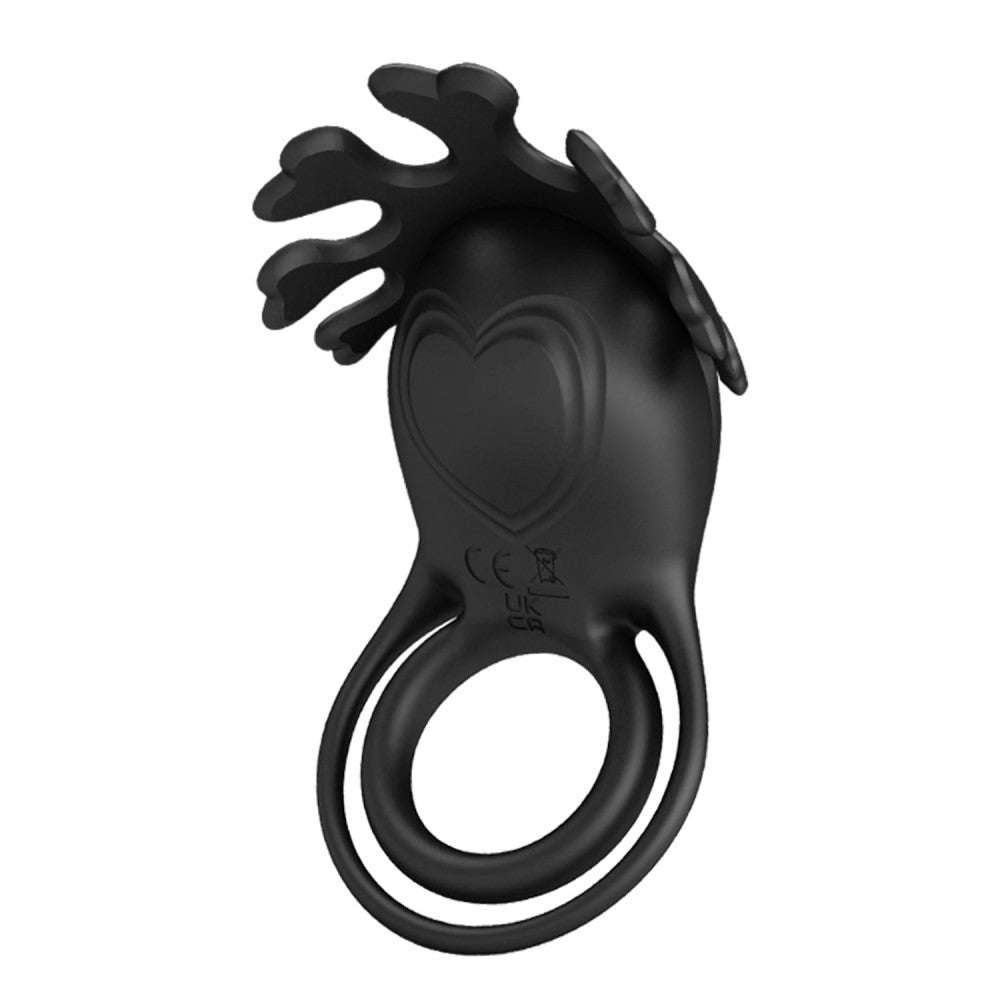 Pretty Love Vibrant Penis Ring Ruben Black - detaliu 1