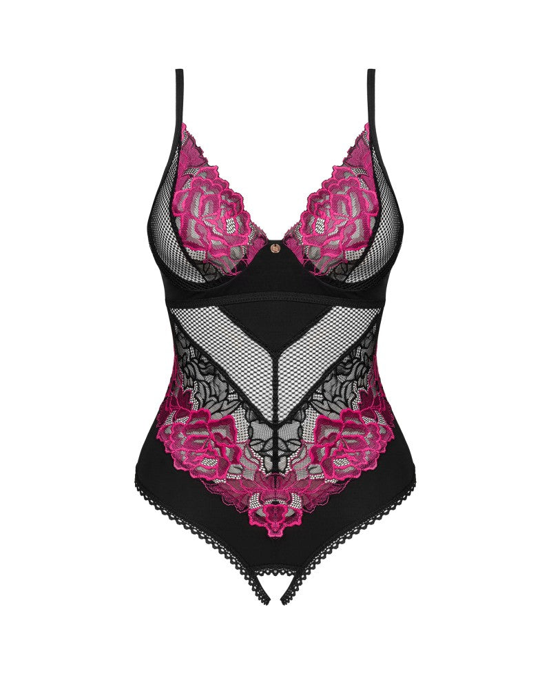 Rosenty crotchless teddy XS/S - detaliu 6