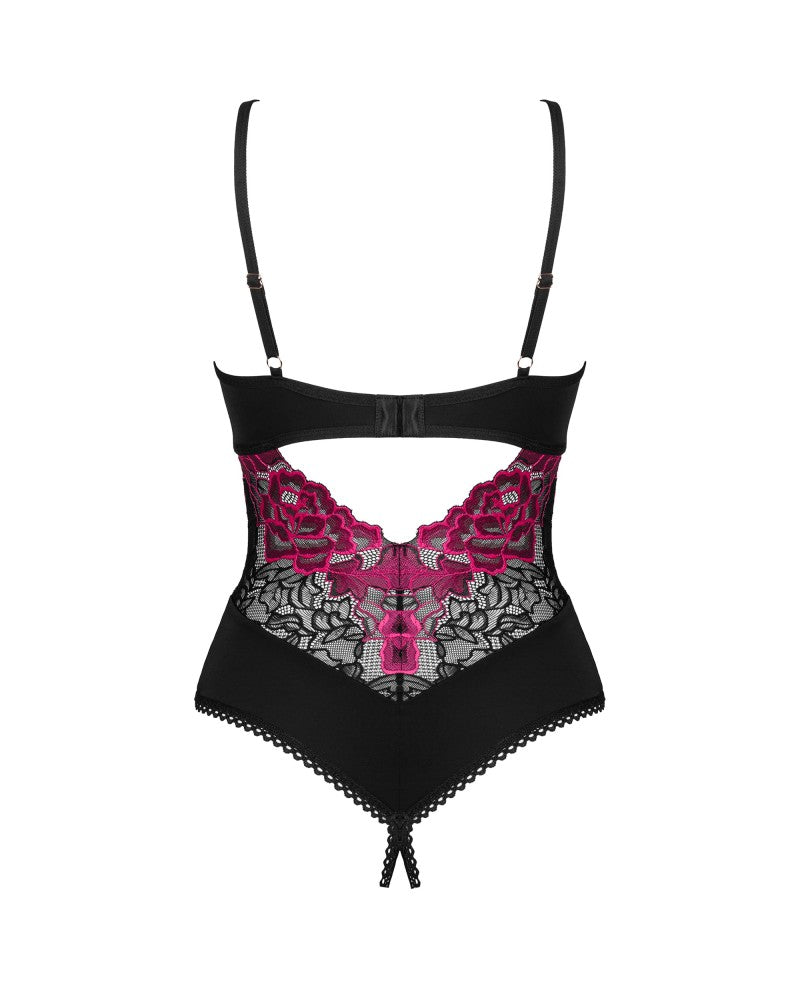Rosenty crotchless teddy XS/S - detaliu 7