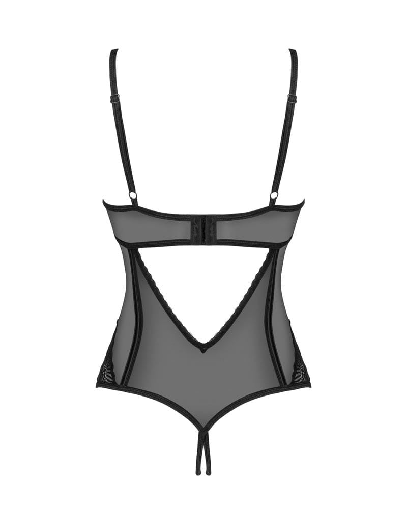 Serena Love crotchless teddy XS/S - detaliu 5