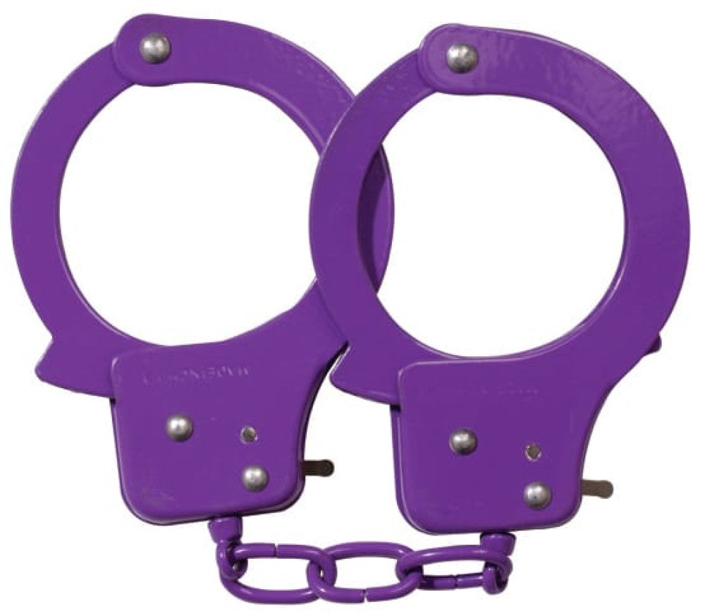 SEX EXTRA - METAL CUFFS PURPLE - detaliu 1