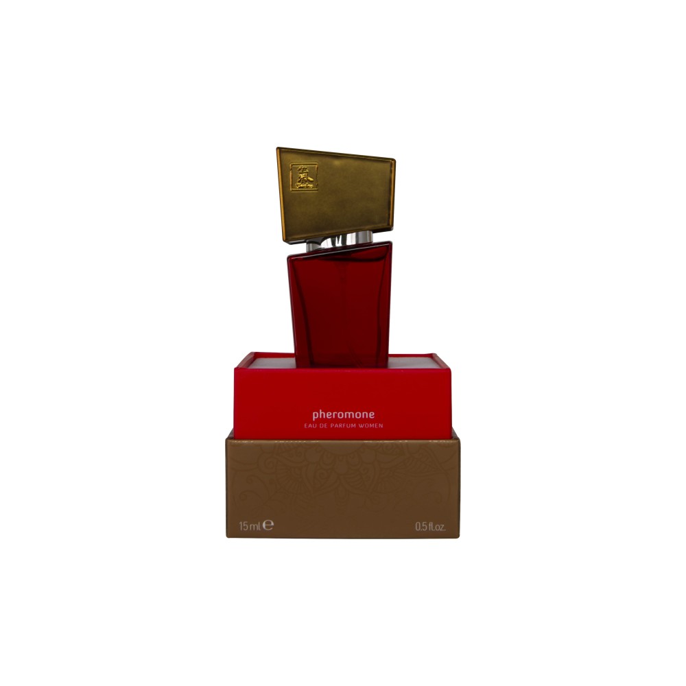 SHIATSU Pheromon Fragrance woman red 15 ml - detaliu 4