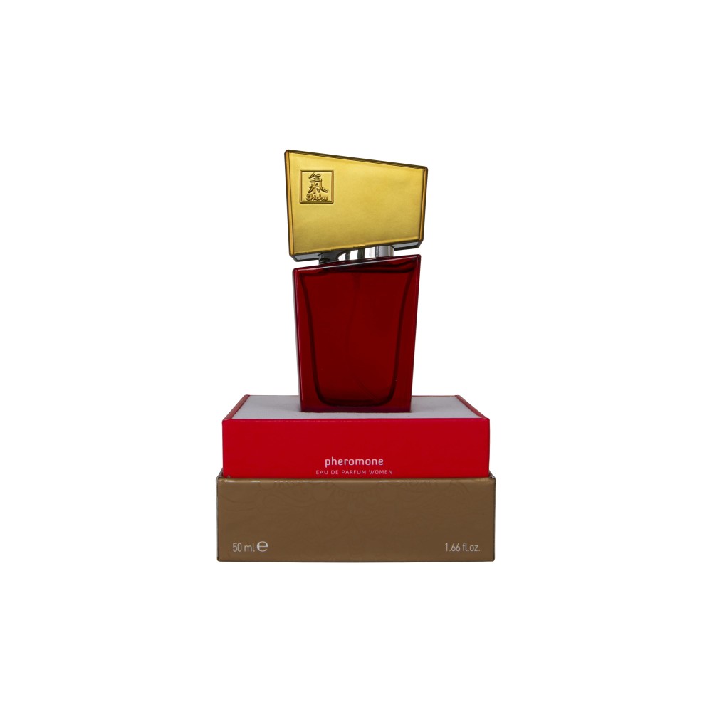 SHIATSU Pheromon Fragrance woman red 50 ml - detaliu 4