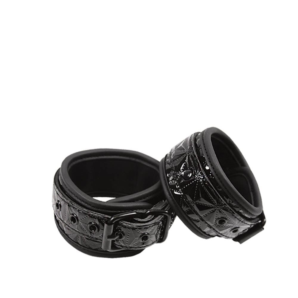 Sinful Ankle Cuffs Black - detaliu 1