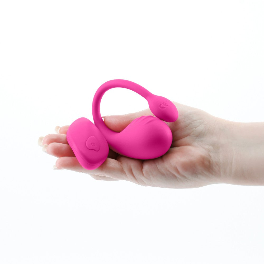 Venus - Ou vibrator, roz, 20 cm - detaliu 2