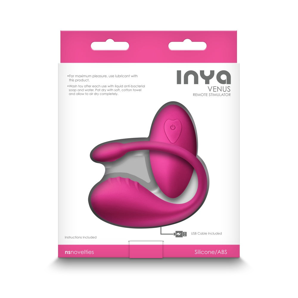 Venus - Ou vibrator, roz, 20 cm - detaliu 3