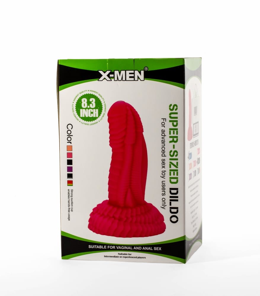 X-Men 8.3" Super Sized Dildo PVC Black - detaliu 3