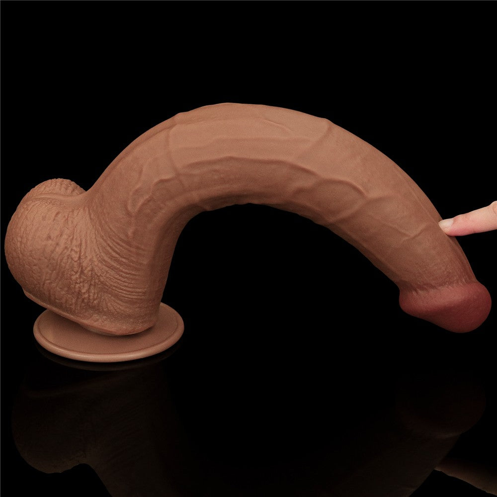 13.5'' King Sized Sliding Skin Dual Layer Dong Brown, 34x6.2 cm - detaliu 1