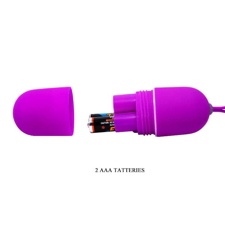 Arvin - Ou vibrator cu telecomandă 12 moduri de vibrație mov