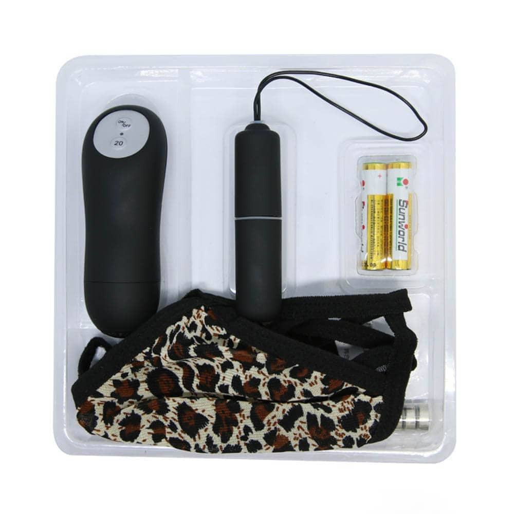 Provocarea - Pachet chiloți și ou vibrator cu telecomandă 20 tipuri vibrație