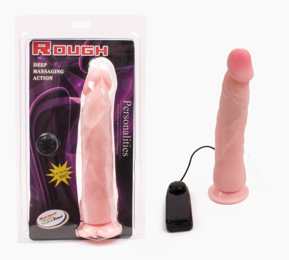 Zbuciumatul - Vibrator realistic cu ventuză 22cm
