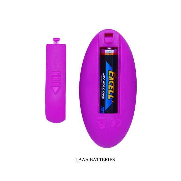 Arvin - Ou vibrator cu telecomandă 12 moduri de vibrație mov