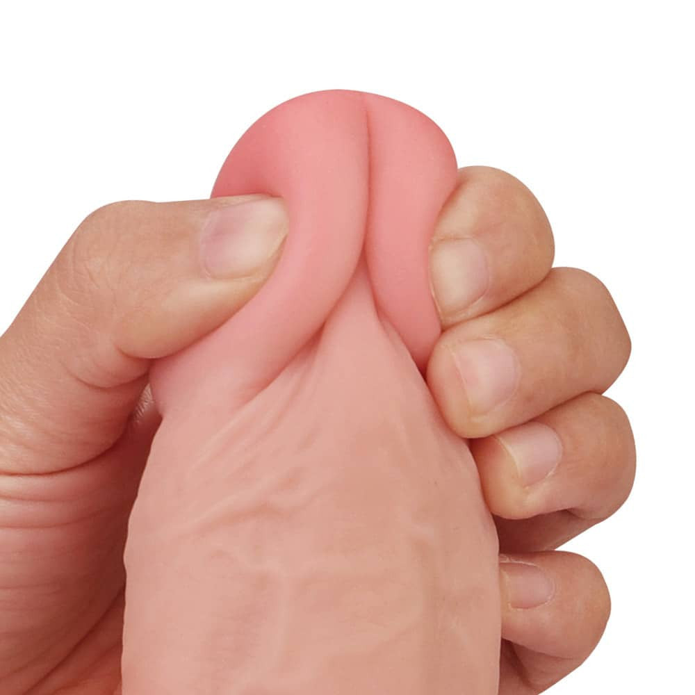 Chelu cel mare - Dildo realistic 2 straturi piele 23cm
