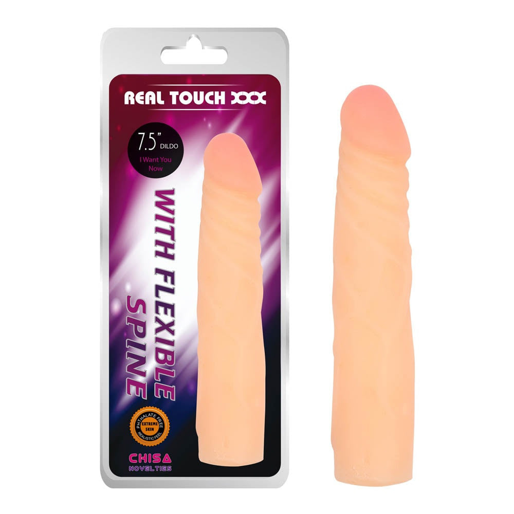 Atingere XXX Reală - Dildo cu Coloană Flexibilă 17 cm