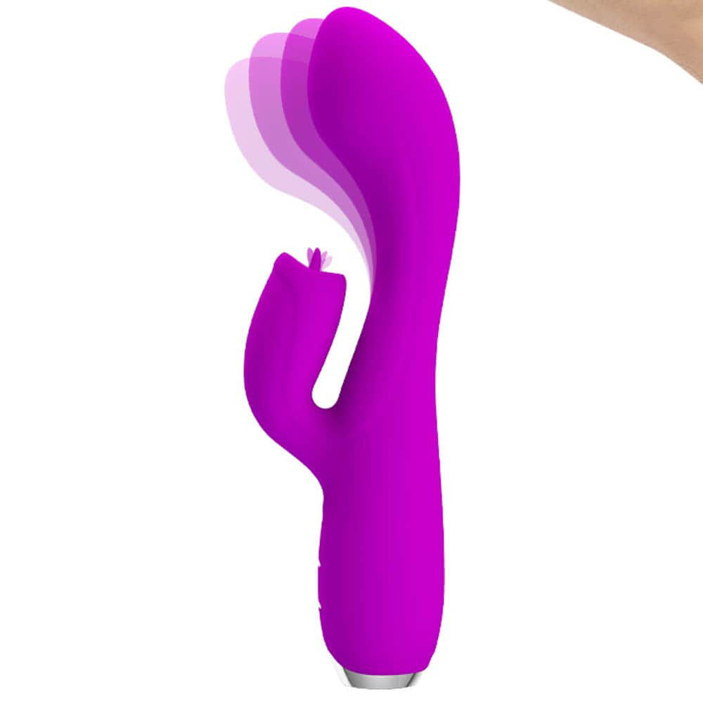 Dorin Limbă Iute - Vibrator tip iepuraș cu simulator de cunilingus