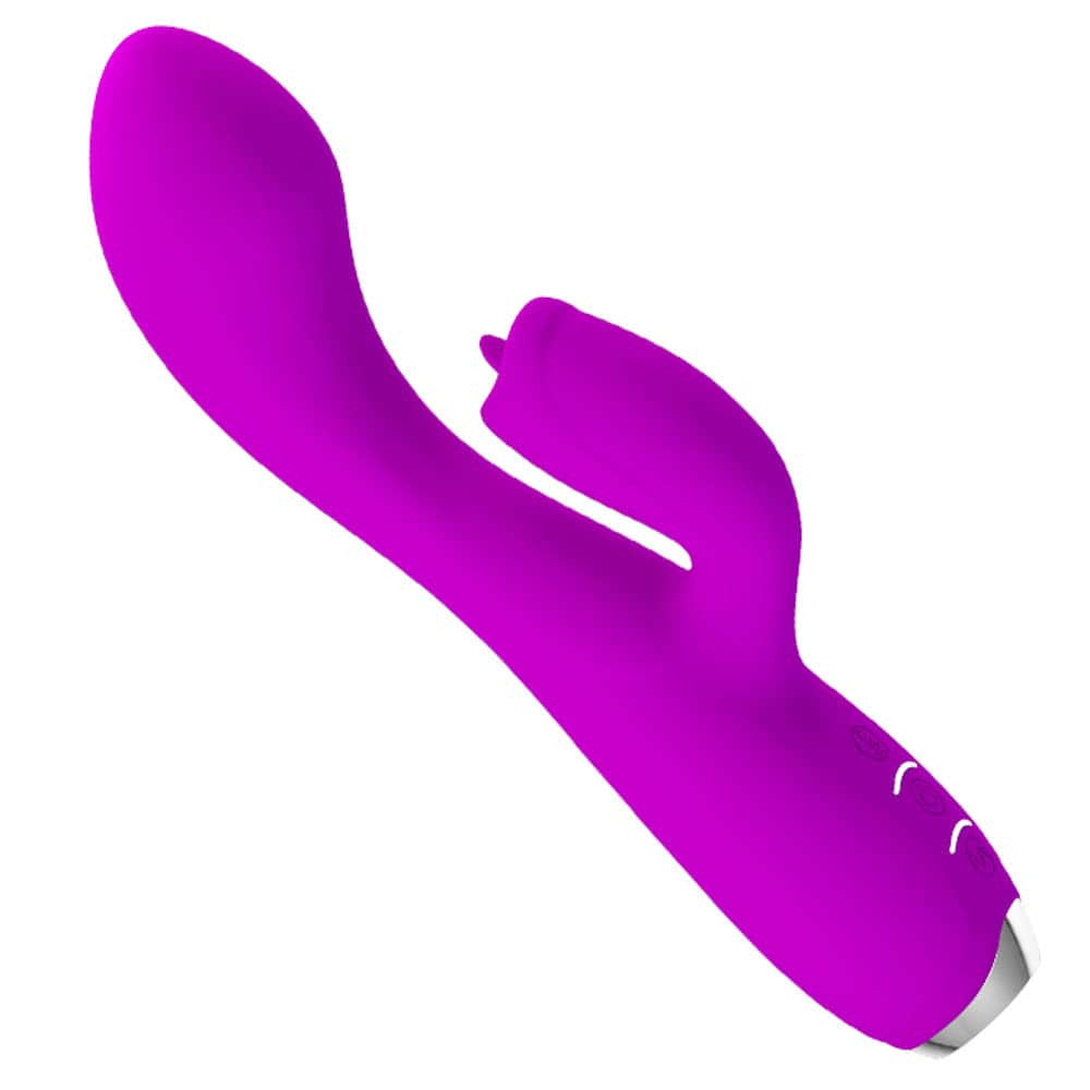 Dorin Limbă Iute - Vibrator tip iepuraș cu simulator de cunilingus