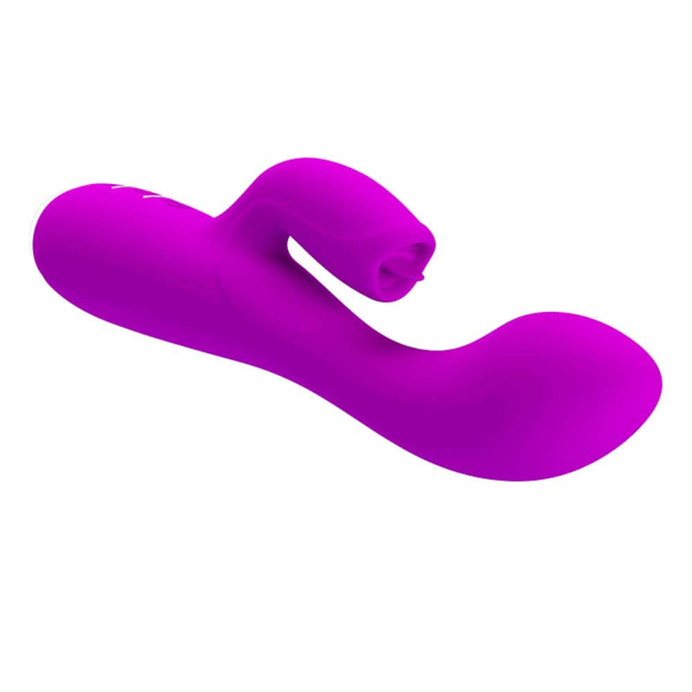 Dorin Limbă Iute - Vibrator tip iepuraș cu simulator de cunilingus