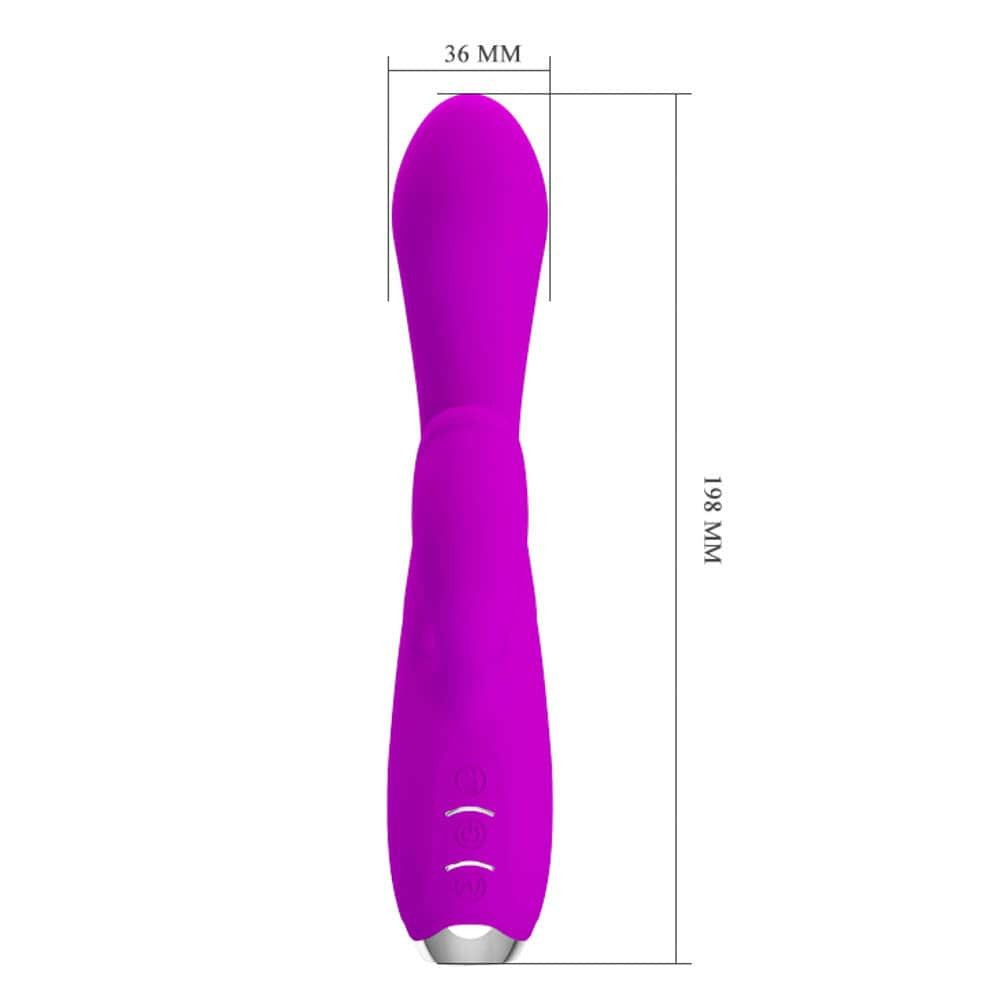 Dorin Limbă Iute - Vibrator tip iepuraș cu simulator de cunilingus